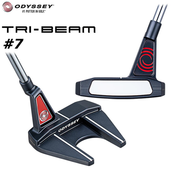楽天市場】【一部即納OK】ODYSSEY TRI-BEAM #7 パター 日本仕様STROKE 