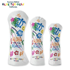 BLUE TEE GOLF アロハ オンザビーチ ヘッドカバー 【HC-005】 -ブルーティーゴルフ-