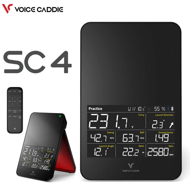 楽天市場】ボイス キャディvoice caddie SC4（SWING CADDIE 4） 弾道 