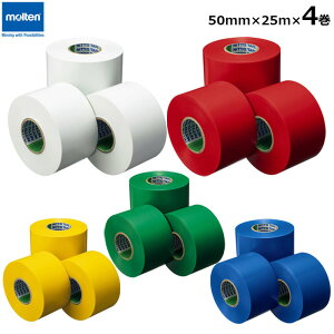 molten -�����e��- �r�j�[�����C���e�[�v4���Z�b�g�i50mm���j�yTV1015W / TV1015R / TV1015Y / TV1015G / TV1015B�z