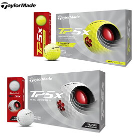 TaylorMade -テーラーメイド- New TP5x （2021）　日本仕様 ゴルフボール 1ダース（12個入り）