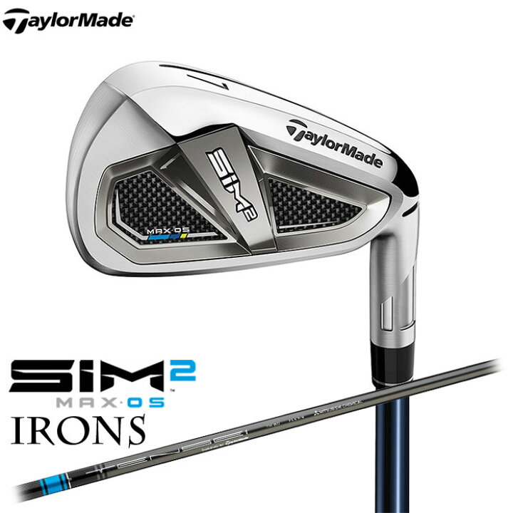 楽天市場】TaylorMade -テーラーメイド- SIM2 MAX OS アイアン 