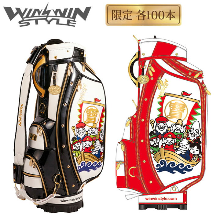 楽天市場】WINWIN STYLE 七福神/SEVEN GODs CART BAG GOLD Version LEM 