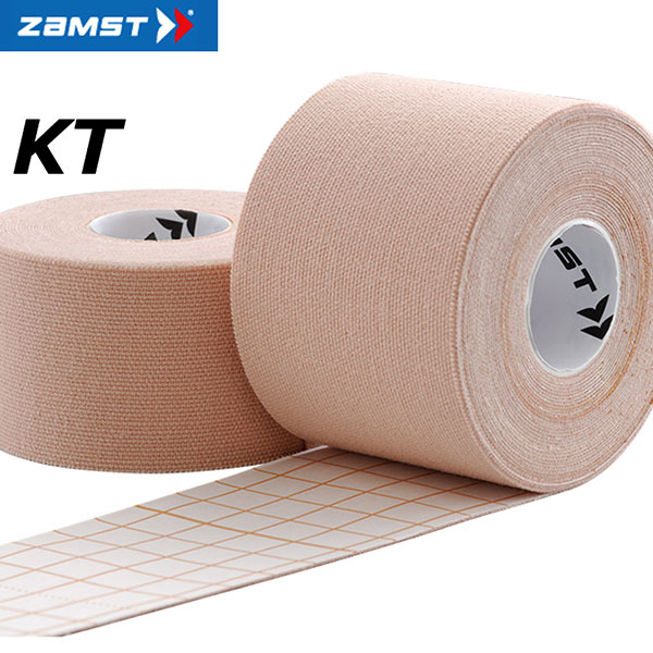 手軽に様々な部位の筋肉を保護 ZAMST -ザムスト-KT 信憑 キネシオロジーテープ 保障 1巻入 テーピング 75mm×5.0m 378703