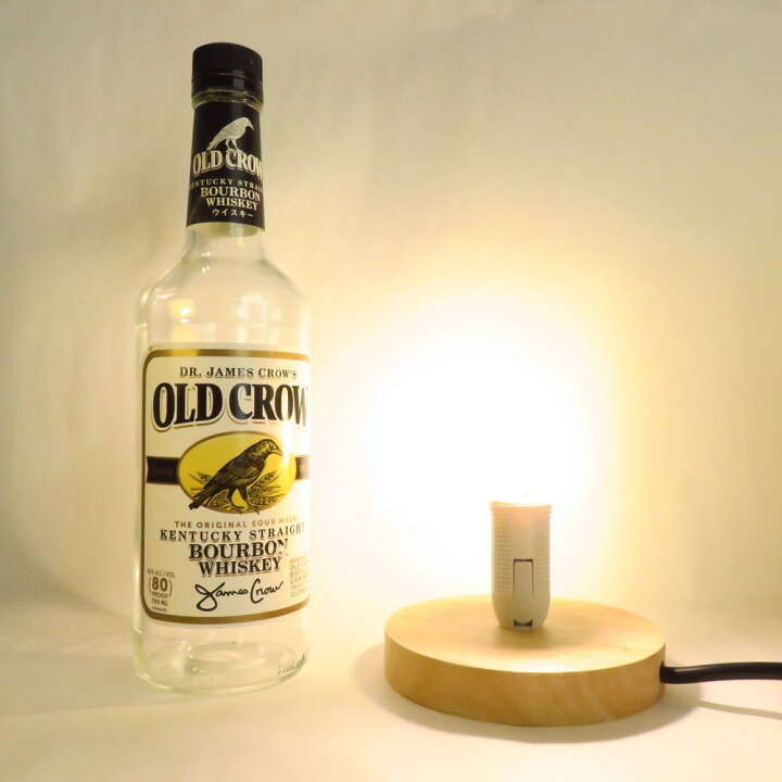 楽天市場】LEDオリジナルボトルランプ テーブルランプ 【OLDCROW 
