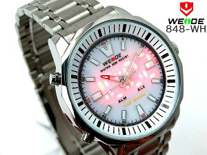 WEIDE ウェイド 【WD-848-WH】 ステルスアナデジ◆セイコームーブメント時計【楽ギフ_包装】【SS】【FS】