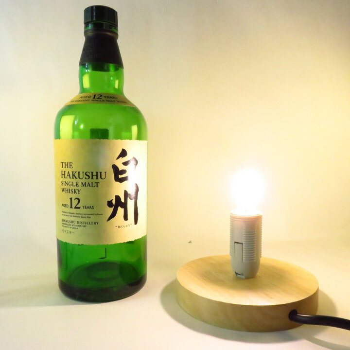楽天市場】LEDオリジナルボトルランプ テーブルランプ ウッドベース 