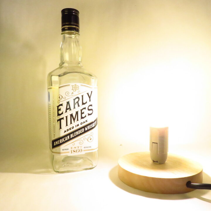 楽天市場】LEDオリジナルボトルランプ テーブルランプ 【EARLYTIMES 