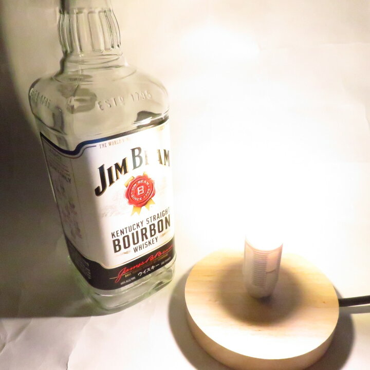 楽天市場】LEDオリジナルボトルランプ テーブルランプ 【JIM BEAM 