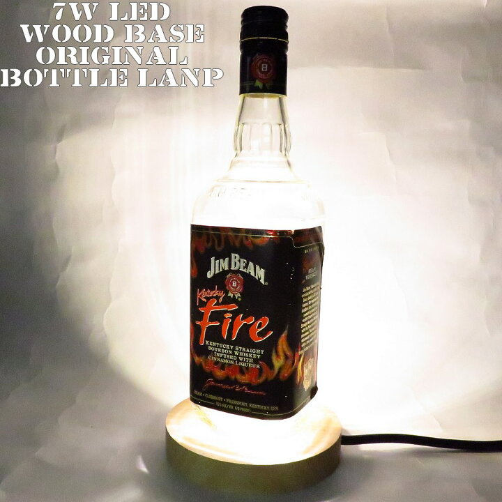 楽天市場】LEDオリジナルボトルランプ テーブルランプ JIM BEAM 