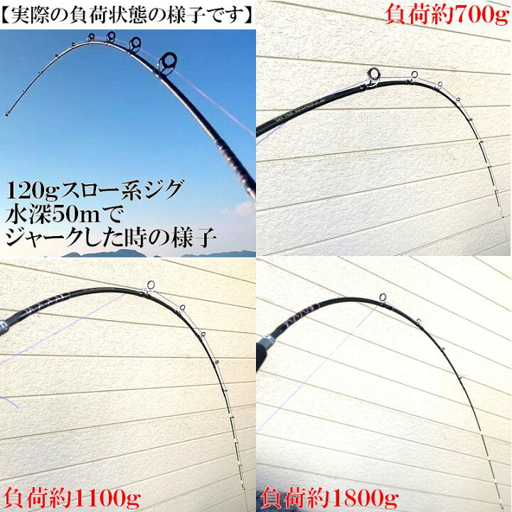 楽天市場 送料無料 ジギンガ Z ジギング タイラバ テンヤに釣りバカ店主監修 当店オリジナル Slj スロー ジギング ロッド Centaurus ケンタウルス 1 68m Jz 55ml C スピニング ベイト兼用モデル カーボンソリッド カヤック Sup ミニボート 対応 ジグ30 1g