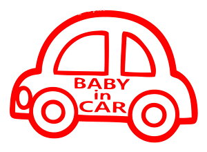 BABYinCAR@xCr[CJ[@XebJ[yԃ~jJ[o[Wz20×13Z`XebJ[@FI\@܂txr[CJ[