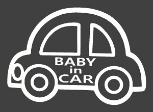 xr[ CJ[ Baby in Car XebJ[ y ~jJ[ zTCY20×13cm 킢 JbeBO V[ FI\@܂tySSzxr[ C J[ Ԃ Ă܂ ̂Ă܂