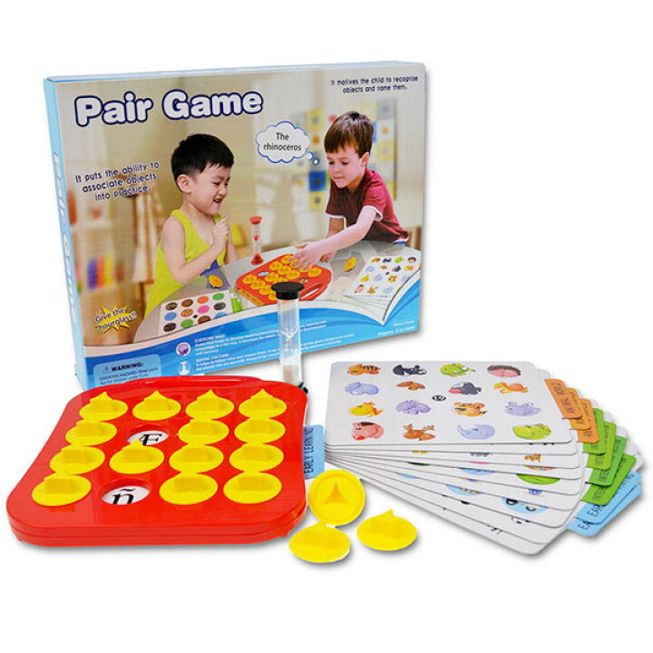 楽天市場 ボードゲーム版神経衰弱 ペアゲーム 知育玩具 学習玩具 記憶 能力開発 子供も大人も盛り上がる パーティーゲームに最適 Deal Ss 高齢者の認知症予防 介護予防にもおもちゃオモチャ テーブルゲーム ボードゲーム アドバンスワークス Select