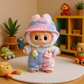 LABUBU服 互換服ラブブー服 互換 着せ替え可能フィギュア 17cm 着せ替え用衣装セット ※ぬいぐるみ本体は含みません