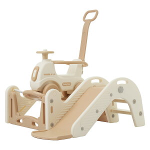 【video】滑り台 すべり台 木馬 乗り物 5in1 すべりだい スライダー トランポリンカー ゆらゆらカー スクーター バランスボード 室内 遊具 キッズ 子供 誕生日プレゼント