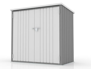 屋外収納庫 大容量 大型 屋外収納箱 ストッカー 外用 ベランダ 屋外 収納ボックス 金属製 1600L 両開きドア 施錠可能【底板なし】