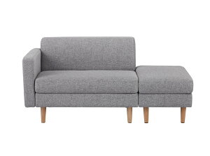 One Arm 2 Seater sofa+Ottoman \t@ 2l| [t Ibg}t t@ubN I| ؋rO\ [\t@ RpNg ЂƂ炵 JE`\t@[ Light Gray