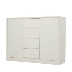 サイドボード チェスト 大容量収納 プラスチック キャビネット 引き出し 4段 サイドボード 軽量 リビングボード 収納チェスト タンス キッチンボード 整理タンス 北欧