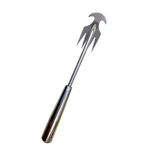 雑草除去ツール 園芸用品 掘り起こし道具 熊手 4歯