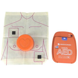 AED+CPR トレーニングキット Y283A AEDトレーナー 訓練用 日本光電 AED-3100 心肺蘇生法 AED使用法