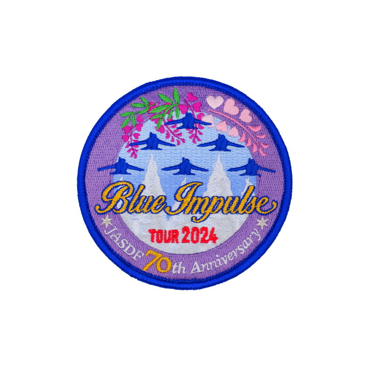 楽天市場】Blue Impulse ブルーインパルス パッチ ワッペン 刺繍 2024 