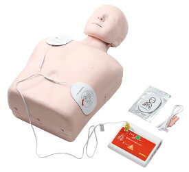 ヤガミ AEDスマートトレーナー「ヤガミST120C」+BLS訓練人形（成人）「JAMY-P ソフトケース付」セット 68124【送料無料】【AED訓練人形+スマートトレーナーセット】