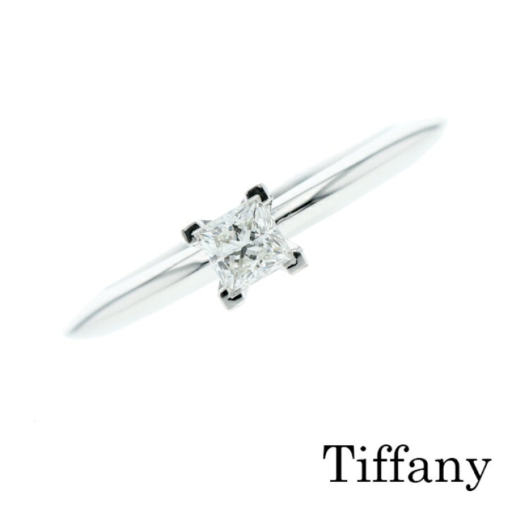 楽天市場】【中古】ティファニー TIFFANY & CO./ソリティア プリンセス 
