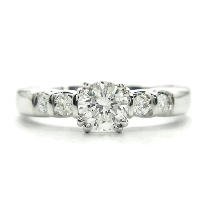 楽天市場】ダイヤモンド リング 0.593ct G SI1 GOOD プラチナ 0.5ct  