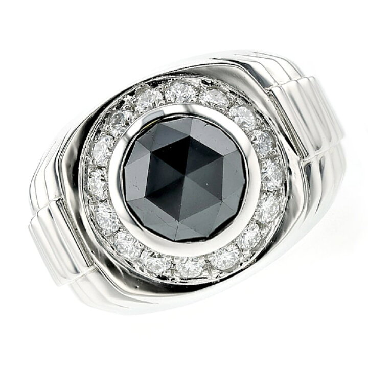 楽天市場 ブラックダイヤモンド メンズリング 3 455ct ローズカット プラチナ Pt Pt900 黒ダイヤ 3ct 3カラット 指輪 メンズ 男性 ブラックダイヤ ダイヤモンド Mens Ring ブラックダイヤリング ダイヤリング エメット ジュエリー