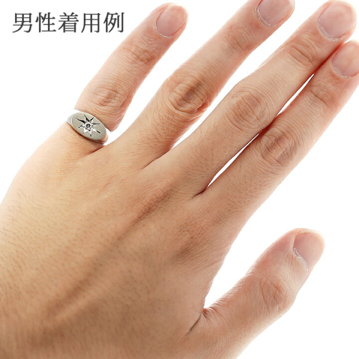 楽天市場】ダイヤモンド 横小判 リング 0.10ct - プラチナ 印台 