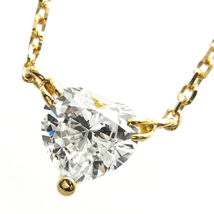 楽天市場】ダイヤモンド ネックレス 0.3ct E～J SI1～SI2 ハート  