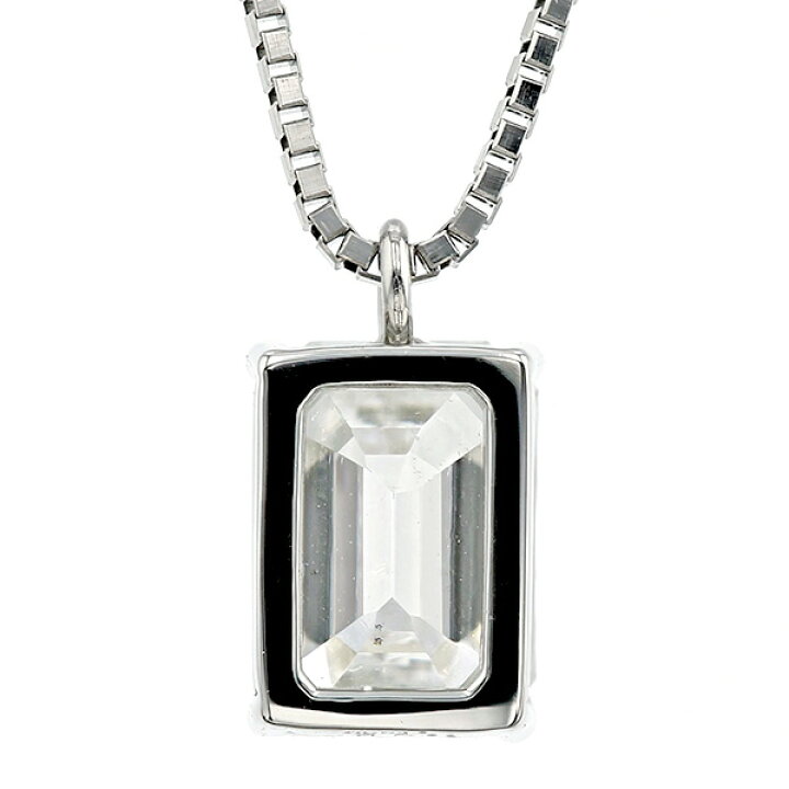楽天市場】ダイヤモンド ネックレス 1.008ct H SI1 エメラルドカット 