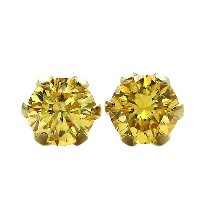 楽天市場】ダイヤモンド ピアス 0.07〜0.5ct(Total) FANCY  