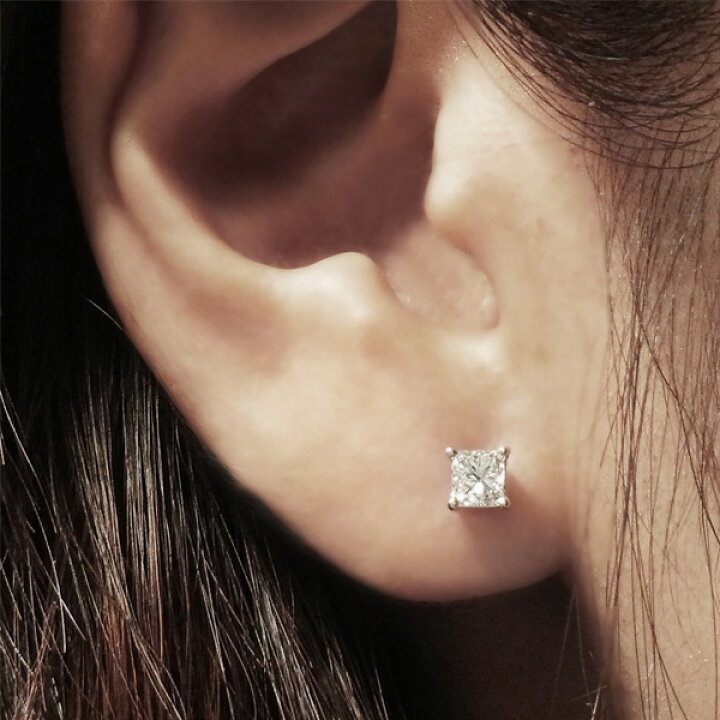楽天市場】ダイヤモンド ピアス 0.6ct(Total) D～H VS1～SI1 