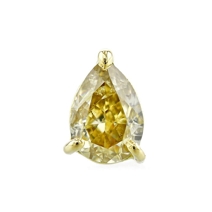楽天市場】ダイヤモンド ピアス(片耳用) 0.2〜0.4ct FANCY YELLOW 