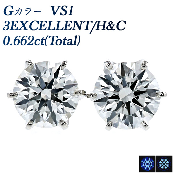 シルバー/レッド ダイヤモンド ネックレス ピアス 0.32ct Gカラー SI2 ...