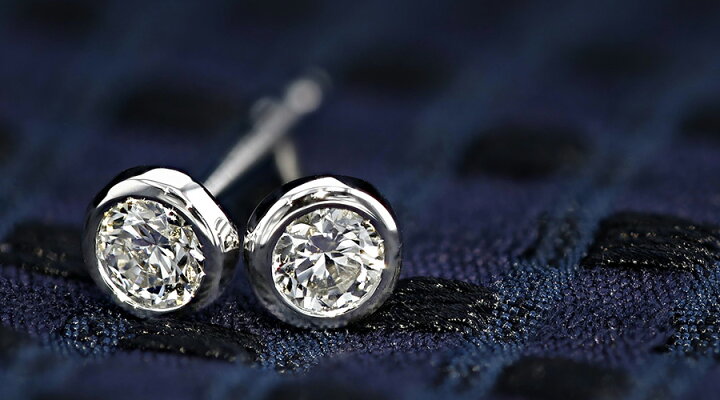 楽天市場】ダイヤモンド ピアス 0.5ct(Total) D〜F VS2 3EX H&C  