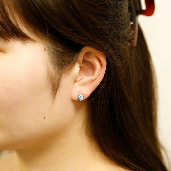 楽天市場】ダイヤモンド ピアス 1.0ct(Total) E〜H VS1〜SI1 VERY GOOD 