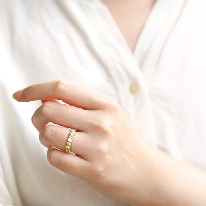 楽天市場】ダイヤモンド ハーフエタニティ リング 1.0ct(Total) F〜H 