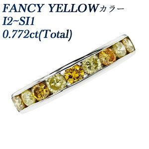 y10OFFzCG[_Ch n[tG^jeBO 0.772ct(Total) FANCY YELLOW I2`SI1 v`i 0.7ct 0.7Jbg _ChO O w _Ch CG[_C yellow G^je