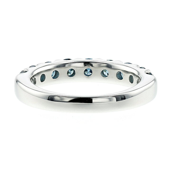 楽天市場】ブルーダイヤモンド ハーフエタニティ リング 1.5〜1.7ct 