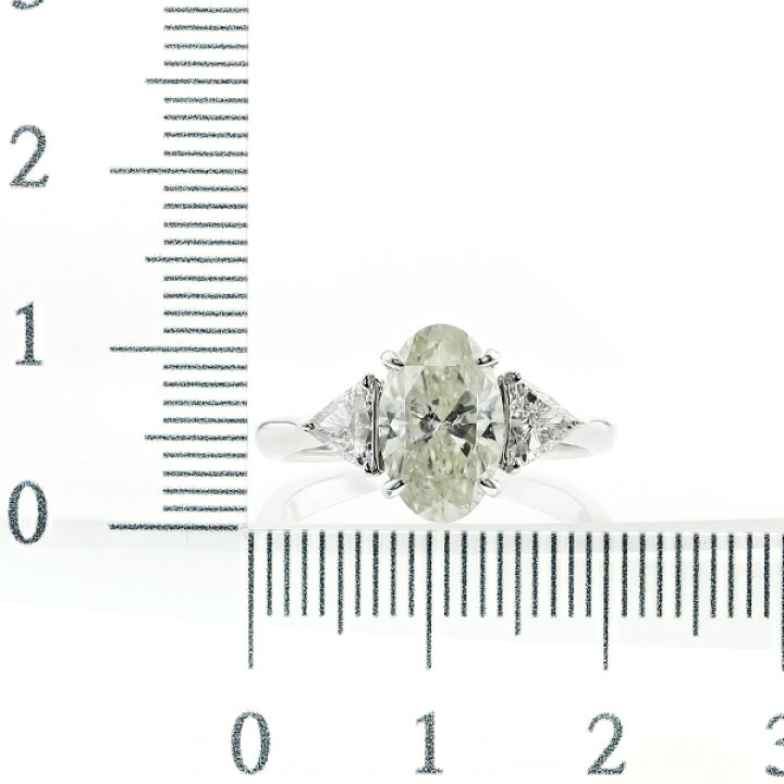 楽天市場】ダイヤモンド リング 2.200ct M I1 オーバルブリリアント 