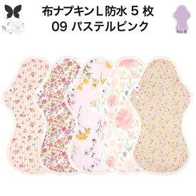 布ナプキン 夜用 特に多い夜用 キング 防水布入り LL 防水 5枚 セット 生理ナプキン 350 朝までブロック 超熟睡 中量用 尿もれ用 尿もれ 尿漏れ 吸水パット 尿ケア 羽つき温活 妊活 防災 布 ナプキン ニット 子宮 を 温め グッズ 送料無料
