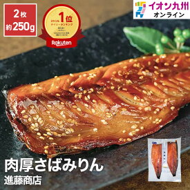 さばみりん 進藤商店 干物 ひもの 福岡 糟屋郡 干物専門店 新宮海岸 魚 鯖 さば サバ みりん サバみりん 老舗 お取り寄せ お取寄せ グルメイオン九州