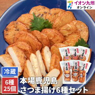 食品 練り物 さつまあげ 本場鹿児島 揚立屋 さつま揚げ 6種セット鹿児島 ごぼう チーズ イカ 棒天 エビ …