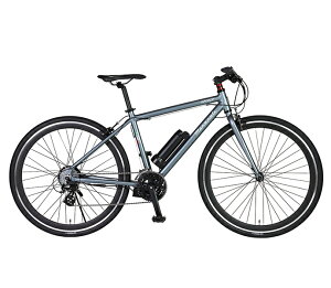 【九州地方(沖縄除く)限定】MASERATI 7016E 700C グレー クロスバイク 電動アシスト