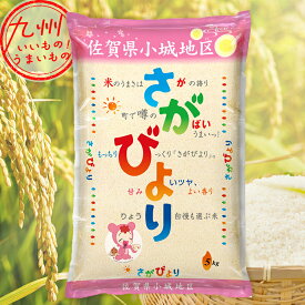 【P3倍★1/15 0:00~1/16 9:59】 令和6年産 佐賀県産 さがびより 5kg 米 精米 白米 お米 こめ 佐賀 佐賀の米 産地直送 送料無料