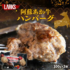 阿蘇あか牛100％ハンバーグ 2個入(100g×2)