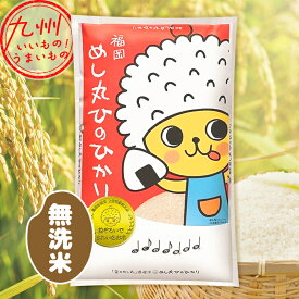 【最大500円OFFクーポン配布中♪5/23 20:00~5/27 9:59】 令和5年産 福岡県産 無洗米 金のめし丸 ひのひかり 5kg 米 精米 白米 お米 こめ 福岡 福岡の米 産地直送 送料無料